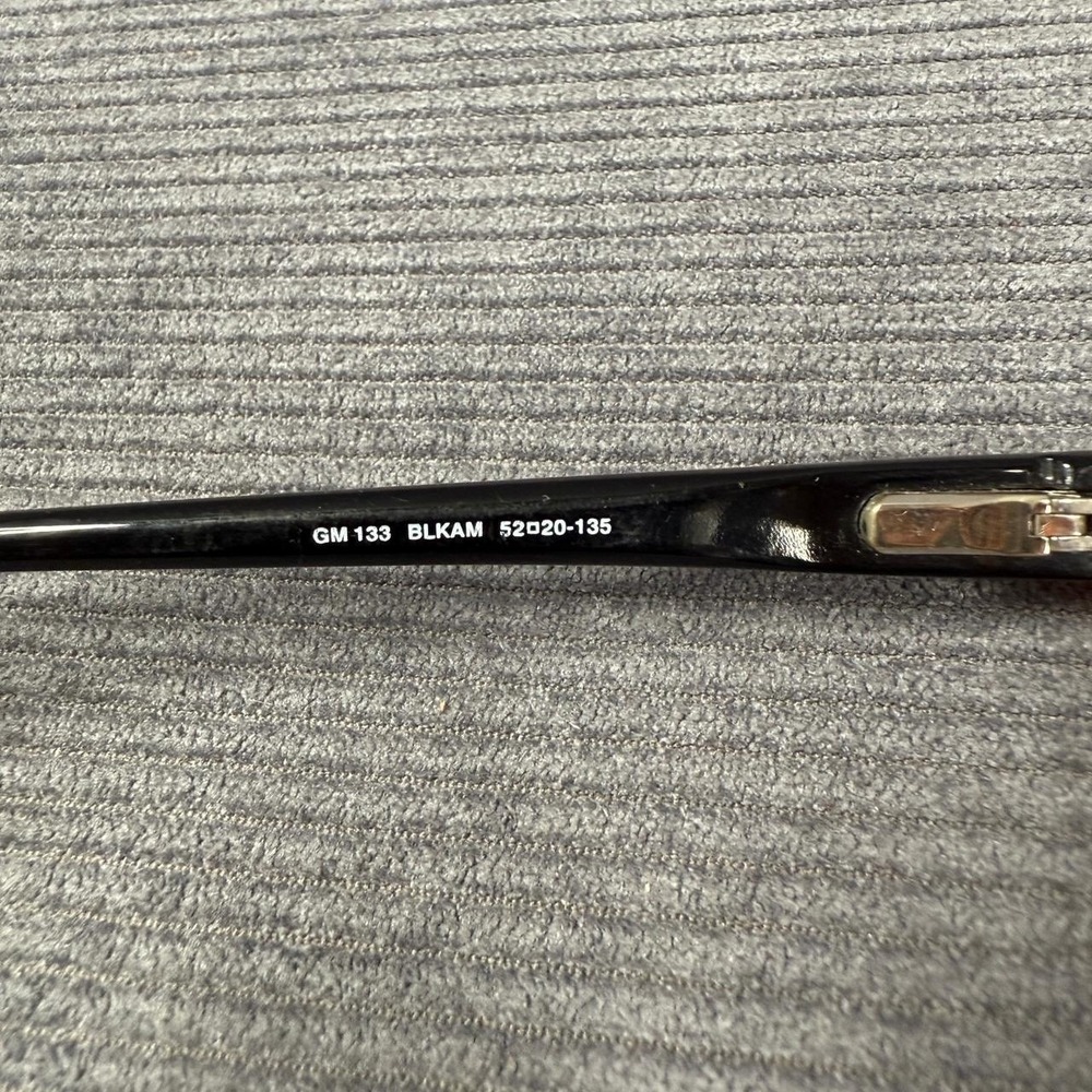 Guess by Marciano GM 133 BLKAM Cat Eye Eyeglasses Frames Black Y2K Crystal - Picture 4 of 9